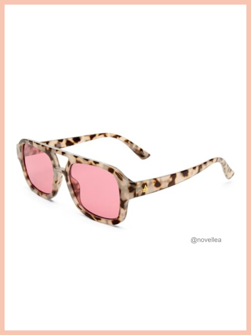 Vintage Square Sunglasses for Women - Full Frame UV Protection